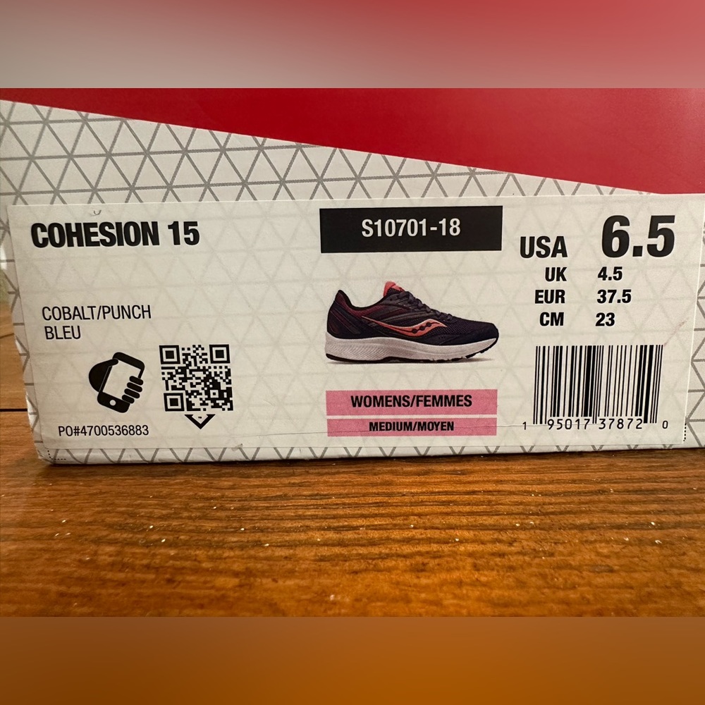Saucony Cohesion 15 Running Shoe Size: 6 Nib - image 6